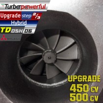 Upgrade turbo STEP 2/3 Mitsubishi TD05H/06 49378-01642 450/500cv