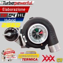 Elaborazione Hybrid TD04HL 2860 Abarth a cuscinetti xxx cv