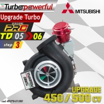 Upgrade turbo da TD05 a TD06 Mitsubishi Step 3 49378-01580 450/500cv