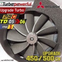 Upgrade turbo da TD05 a TD06 Mitsubishi Step 3 49378-01580 450/500cv