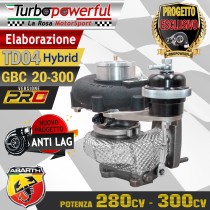 Elaborazione Hybrid TD04 GBC 20-300 - PRO - Abarth  280-300cv