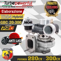 Elaborazione Hybrid TD04 GBC 20-300 - PRO - Abarth  280-300cv