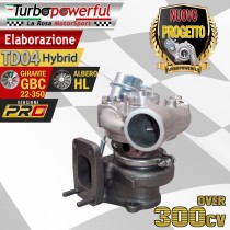 TD04 Hybrid GBC Gen3  TD04 / L / HL per ABARTH over 300cv
