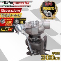 TD04 Hybrid GBC Gen3  TD04 / L / HL per ABARTH over 300cv