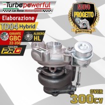 TD04 Hybrid GBC Gen3  TD04 / L / HL per ABARTH over 300cv