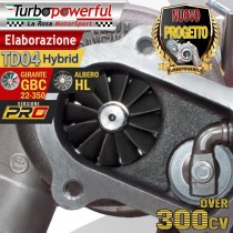 TD04 Hybrid GBC Gen3  TD04 / L / HL per ABARTH over 300cv