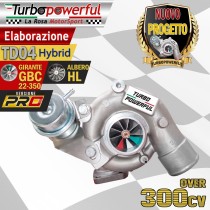 TD04 Hybrid GBC Gen3  TD04 / L / HL per ABARTH over 300cv