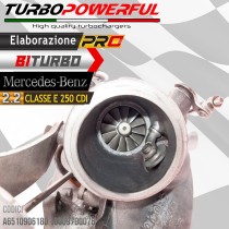 Elaborazione BiTurbo Mercedes 2.2 Classe E A6510906180 10009700076