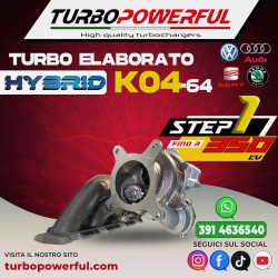 Turbo Maggiorato Ibrido K04-64 - con girante in avional - oltre 450cv