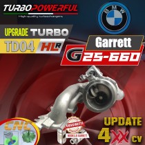 Update Turbo TD04HLR a G25-660 49477-02230 Bmw Mini 4xx cv