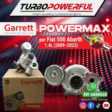 Garrett PowerMax Turbocharger – Fiat 500 Abarth 1.4L (2009–2023)