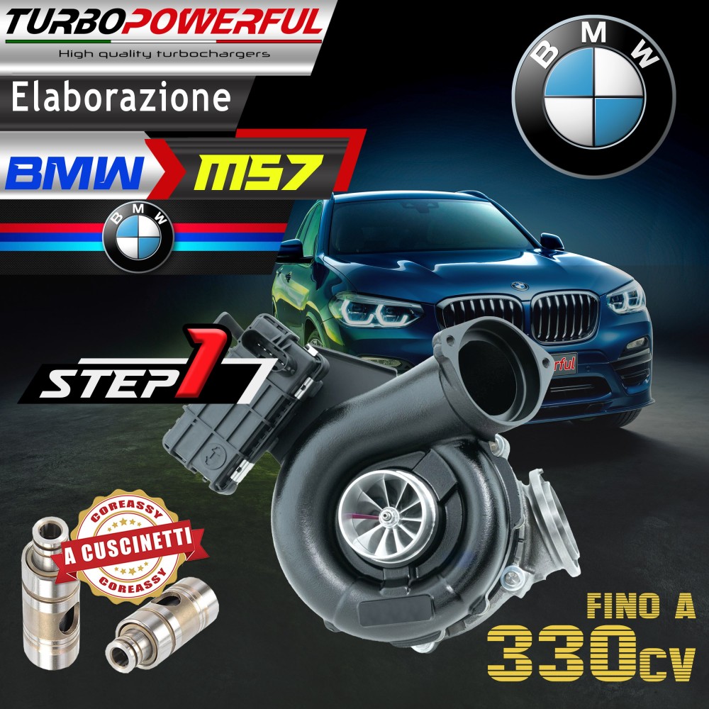Turbo elaborato Bmw M57 fino a 500cv