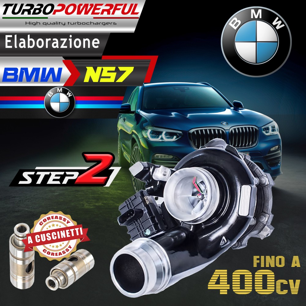 Turbo elaborato BMW N57 fino a 500cv