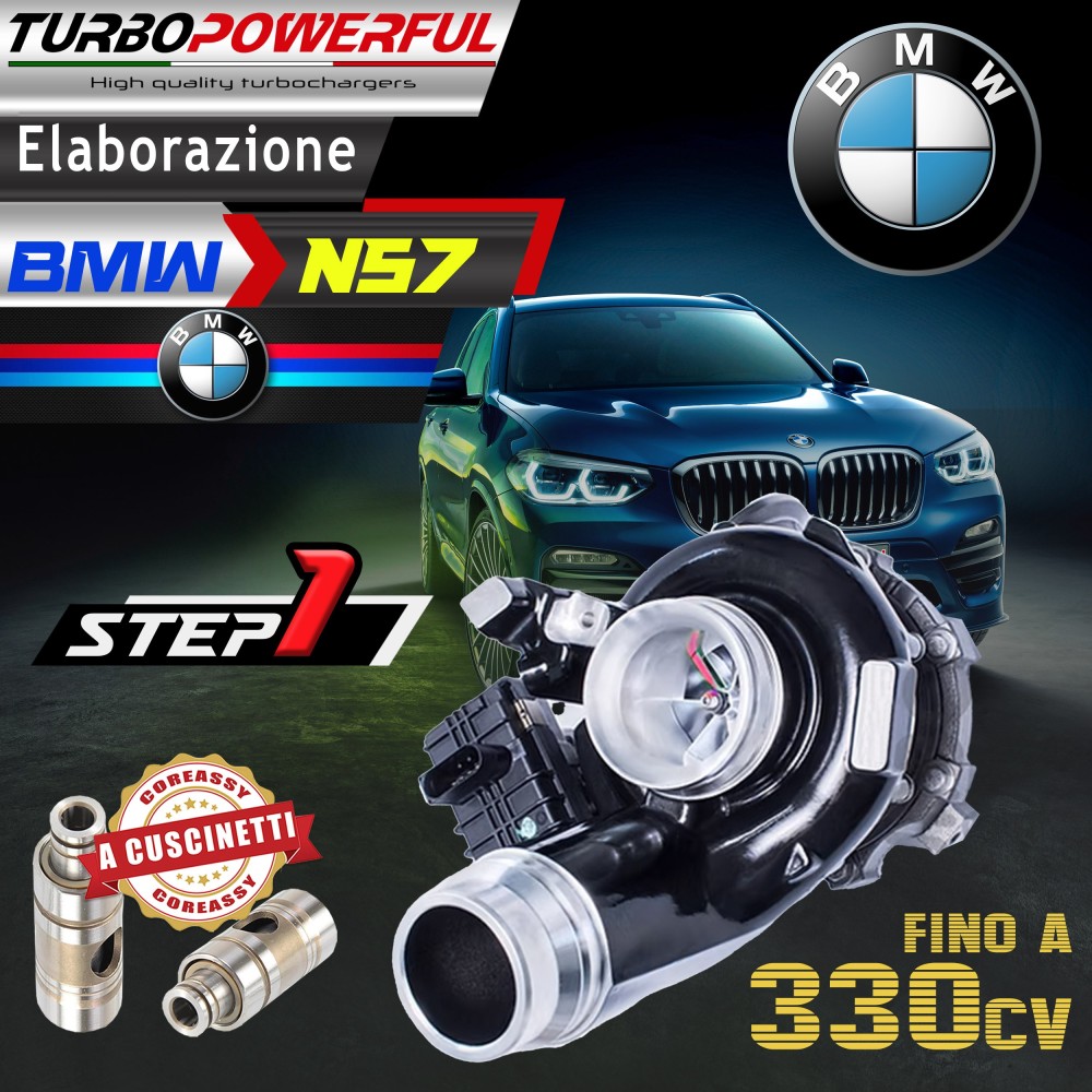 Turbo elaborato BMW N57 fino a 500cv