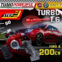 Turbo maggiorato Alfa Romeo Fiat Jeep Opel 1.6 54389700008 fino a 200cv