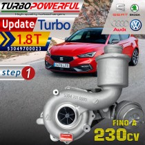 Turbo maggiorato 1.8T Audi Seat Skoda Volkswagen 53039700052 fino a 300cv