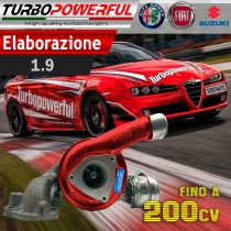 Turbo maggiorato Alfa Fiat Suzuki 1.9 760822 fino a 200cv