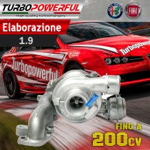 Turbo maggiorato Alfa Romeo 159 Fiat Croma 1.9 773721 fino a 200cv