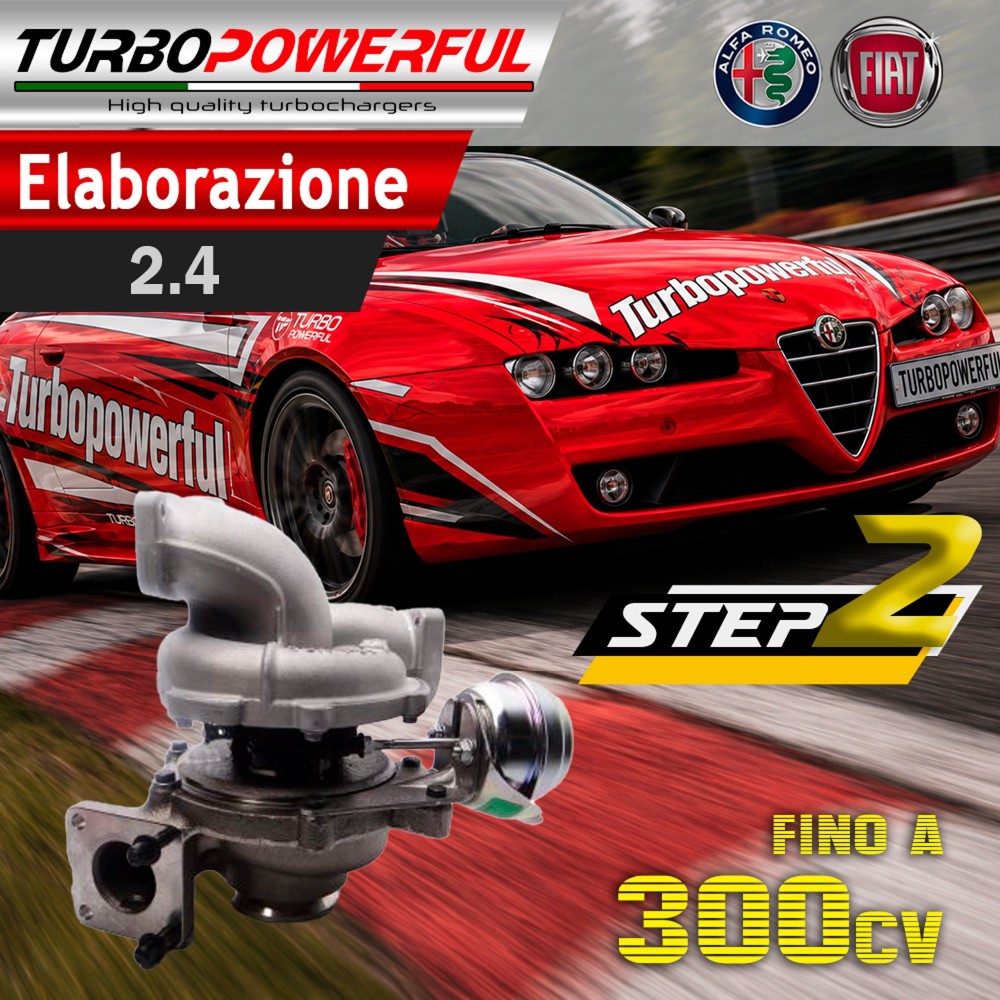 Turbo elaborato Alfa Fiat 53049700052 fino a 300cv