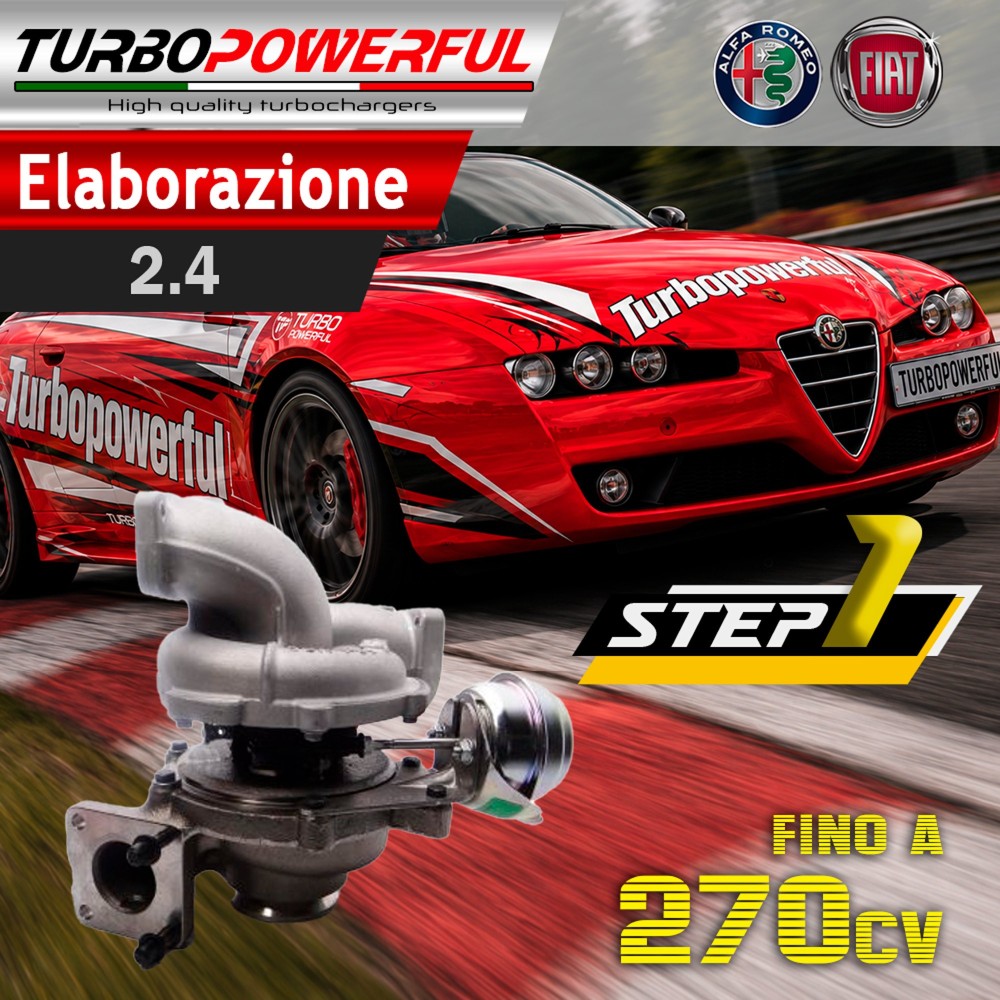 Turbo elaborato Alfa Fiat 53049700052 fino a 300cv