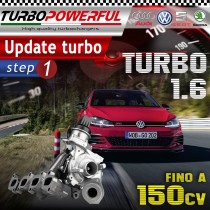 Turbo elaborato  Audi Seat Skoda Volkswagen 1.6 54399700086 fino a 170cv