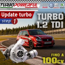 Turbo elaborato  Audi Volkswagen Seat 1.2 TDI 700960 fino a 120cv