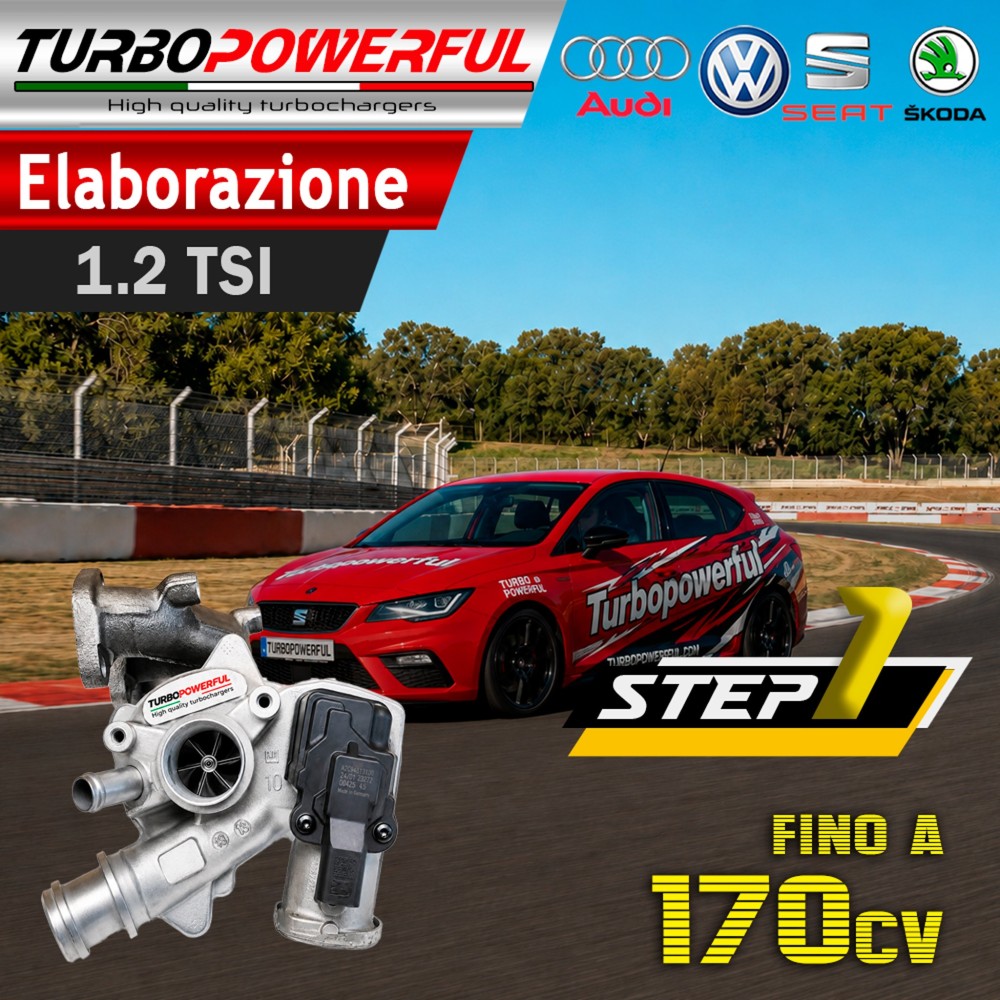 Turbo elaborato  Audi Seat Skoda Volkswagen 1.2TSI  03F145701C